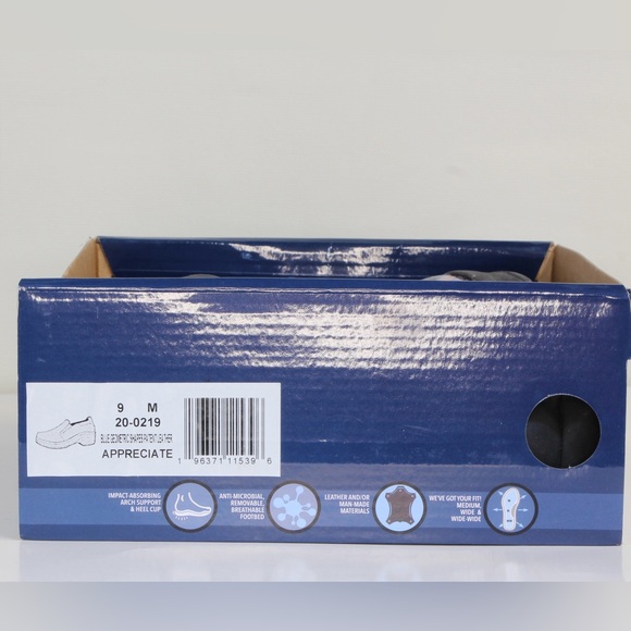 Easy Works by Easy Street Black Appreciate Women's Slip-Resistant Work Shoes NWT - Picture 10 of 12